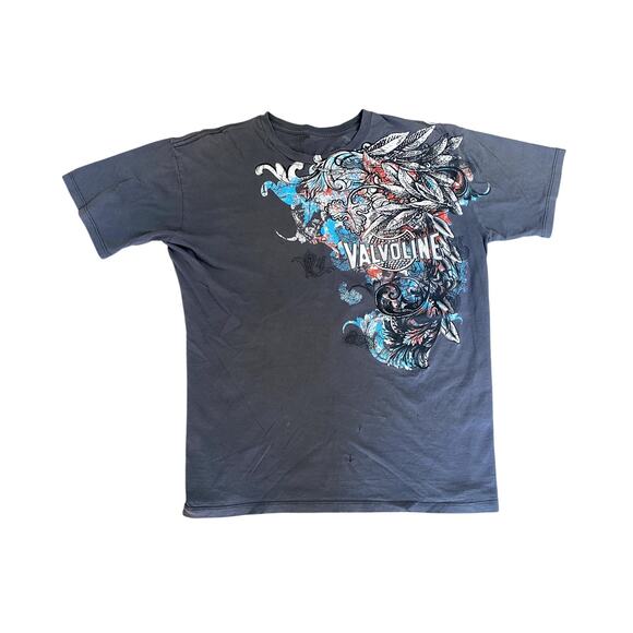Valvoline All Over Print GRUNGE Men's Tee M - Picture 1 of 8